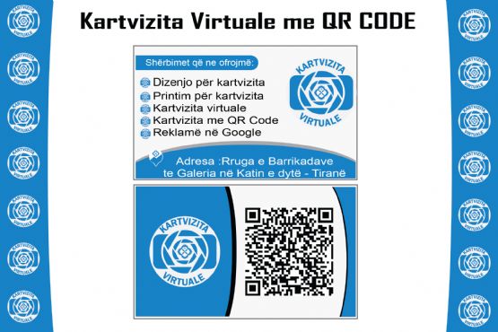 Antarësimi një vjeçar me paketën VIRTUAL-PROF me kartvizitën Virtuale me QR CODE te Albania Network Global per vitin 2023.